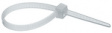 RG-205 1K [100 шт] Cable tie natural white 135 mm x2.5 mm