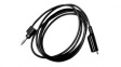 BU-P1166-60-0 Test Lead, Black, Brass/Beryllium Copper, 1.52m