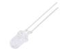 OSG59L5111Y LED; 5мм; зеленый; 15-18лм; 15°; Поверхность: выпуклая; Шаг:2,54мм