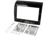 MA26024/T+KIT Рамка для магнитолы; 2 DIN; Fiat; черный блестящий