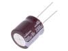UPM1C332MHD6 Конденсатор: электролитический; с низким импедансом; THT; 16ВDC