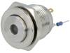 V16-10S-24Y-S Переключатель: антивандальный; 1; SPST-NO; 2A/36ВDC; IP65; O16мм