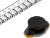 DL16-100, Дроссель: проволочный; 100мкГн; Iраб:0,3А; 1,27Ом; SMD; Isat:0,31А, FERROCORE