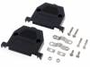 DS1045-25BP1S1, Корпус: для разъемов D-Sub; D-Sub HD 44pin, D-sub 25pin; прямой, CONNFLY