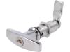 2.T60.003-63 Lock; V: different cylinder; zinc and aluminium alloy; 63mm