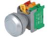 LXB30-1O/C W, W/O LAMP Переключатель: кнопочный; 1; NC + NO; 30мм; белый; BA9S, лампочка