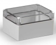 DABP121609T Cubo D 120 x 160 x 91 мм, глухая стенка, прозрачная крышка, ABS, IP 66/67