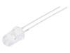 OSW5DK5A31A-12V LED; 5мм; белый холодный; 3000-4200мкд; 30°; Поверхность: выпуклая