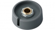 A3040088 Control knob with recess grey 40 mm