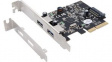 EX-12001-2 Interface Card USB 3.1 Gen 2 PCI-E x4