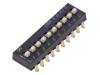 SDA10H1SBD, Переключатель: DIP-SWITCH; Кол-во секций: 10; ON-OFF; -40?85°C, C & K