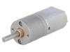 391:1 METAL GEARMOTOR 20DX46L MM 6V Двигатель: DC; с редуктором; POLOLU 20D; 6ВDC; 3,2А; Ось: D профиль