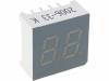 DC03-11EWA Дисплей: LED; 7-сегментный; 7,6мм; красный; 2,2-5,6мкд; катод; 0,3"