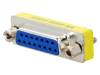 2401-0100-12 Переходник: адаптер; D-Sub "папа" 15pin, D-Sub "мама" 15pin