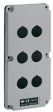 A2T 0915.02 covers with gasket and screws dimensions 92 x 152, 2 holes for unit diam. 22 mm