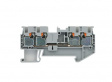 RND 205-01387 Din-Rail Terminal Block, 4 Positions, Push-In, Grey, 0.14 ... 2.5mm\x1a