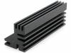 SK125-84SA Радиатор: штампованный; TO220; черный; L:84мм; W:30мм; H:28мм