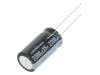 UVY1E222MHD Конденсатор: электролитический; THT; 2200мкФ; 25ВDC; O12,5x25мм