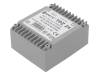 TPZ24/2*115/2*6V Трансформатор: сетевой; 24ВА; 115ВAC; 6В; 6В; Монтаж: на плату; IP00