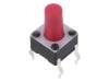 1-1825910-5, Переключатель: микропереключатель TACT; Пол: 1; SPST-NO; 100мОм, TE Connectivity