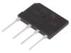GBK20B, Однофазный выпрямительный мост; Urmax:100В; If:3,6А; Ifsm:260А, DC COMPONENTS