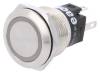 82-5151.1133 Vandal Resistant Pushbutton Switch, Green, 3 A, 240 V, 1CO, IP65/IP67