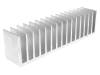 RAD-A6023/40, Радиатор: штампованный; ребристый; L:40мм; W:190,5мм; H:50мм, STONECOLD