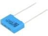 PHE450MA5100JR17T0 Конденсатор: полипропиленовый; 10нФ; 10мм; ±5%; 4x9x13мм; 630ВDC