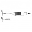 T0054463199 Soldering tip Chisel shaped