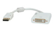 12.03.3136 Adapter, DisplayPort Plug - DVI-D 24+1-Pin Socket