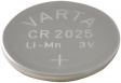 CR2025 Button cell battery,  Lithium Manganese Dioxide, 3 V, 170 mA