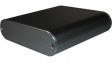 MXA3-11-11BBP Корпус: с панелью; MXA; Х: 110мм; Y: 112мм; Z: 30мм; алюминий; черный