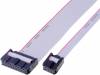 FC26150-S, Шлейф с разъемами IDC; 26x28AWG; Ш.шлейфа:1,27мм; 0,15м, Amphenol