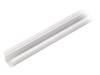 96020001S, Профиль для LED модулей; встраиваемый; белый; 1м; алюминий, TOPMET