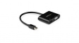 MDP2VGAHD20 Adapter, Mini DisplayPort Plug / VGA Socket/HDMI Socket