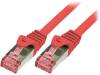 CQ2024S Patch cord; S/FTP; 6; многопров; Cu; LSZH; красный; 0,5м; 27AWG