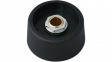 A3131639 Control knob without recess black 31 mm