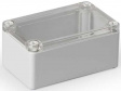 SPCP081306G Cubo S 75 x 125 x 60 мм, 50 мм основание, глухая стенка, серая крышка, PC, IP 66