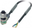 1694431 Actuator/sensor-cable M12 (90°) Разъем разомкнут 10 m