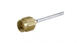 22645898 RF Connector, SMA, Beryllium Copper, Plug, Straight, 50Ohm, Solder Terminal