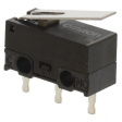 D2F-01L Micro switch 0.1 A Flat lever Snap-action switch 1 change-over (CO)