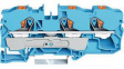 2210-1304 Feedthru Terminal, Cage Clamp, 3 Poles, 0.5 ... 16mm\x1a