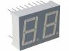 KW2-561CGA Дисплей: LED; 7-сегментный; 14мм; зеленый; 2,5-3,5мкд; катод; 0,56"
