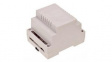RND 455-01248 Plastic Enclosure DIN Rail 69.7x89.3x64.7mm Grey ABS IP20