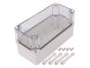 PC D 85 T, Корпус: универсальный; Х:80мм; Y:170мм; Z:85мм; PICCOLO; серый, Fibox