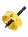 T3202 025, Cobalt Sheet Steel Hole Saw Bit, HSS, 25mm, C.K Tools (Carl Kammerling brand)