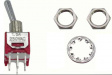 RND 210-00466 Sub-Miniature Toggle Switch, On-None-On, Soldering Lugs