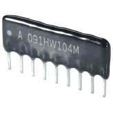 10C9-102M50X, 9 Capacitor network 1 nF 50 VDC, HOSONIC