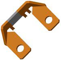 WSMS5515L3000JK, Резистор: проволочный; винтами; 0,3мОм; 3Вт; ±5%; -65?170°C; 40мм, Vishay Dale