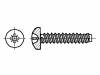 M3.5X6.5/BN14065 Винт; для металла; 3,5x6,5; Головка: цилиндрическая; Pozidriv